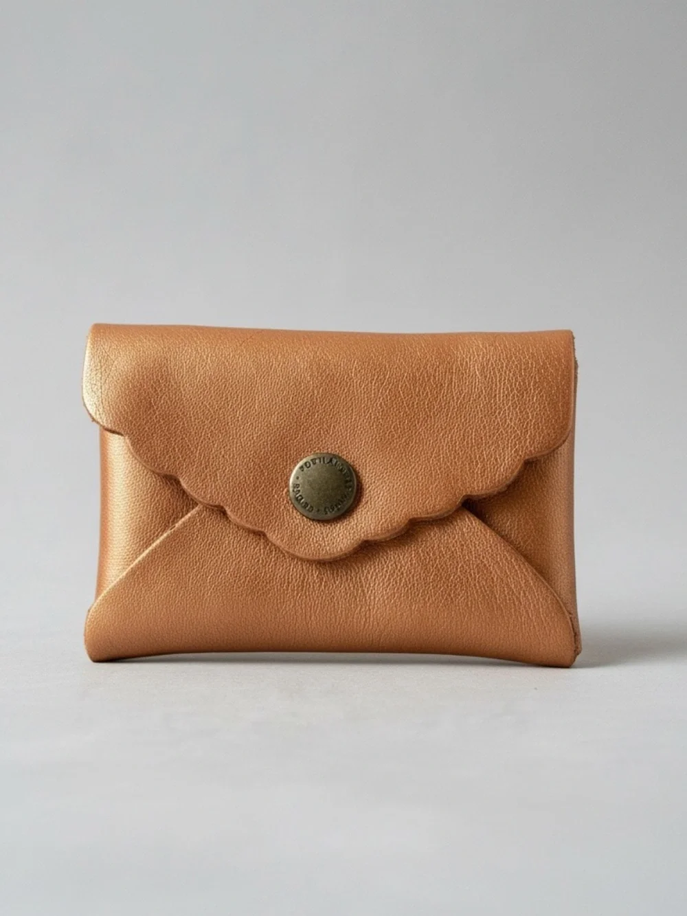 New Portland Leather Hava Daisy Wallet  Scallop Envelope Wallet Unicorn 🦄